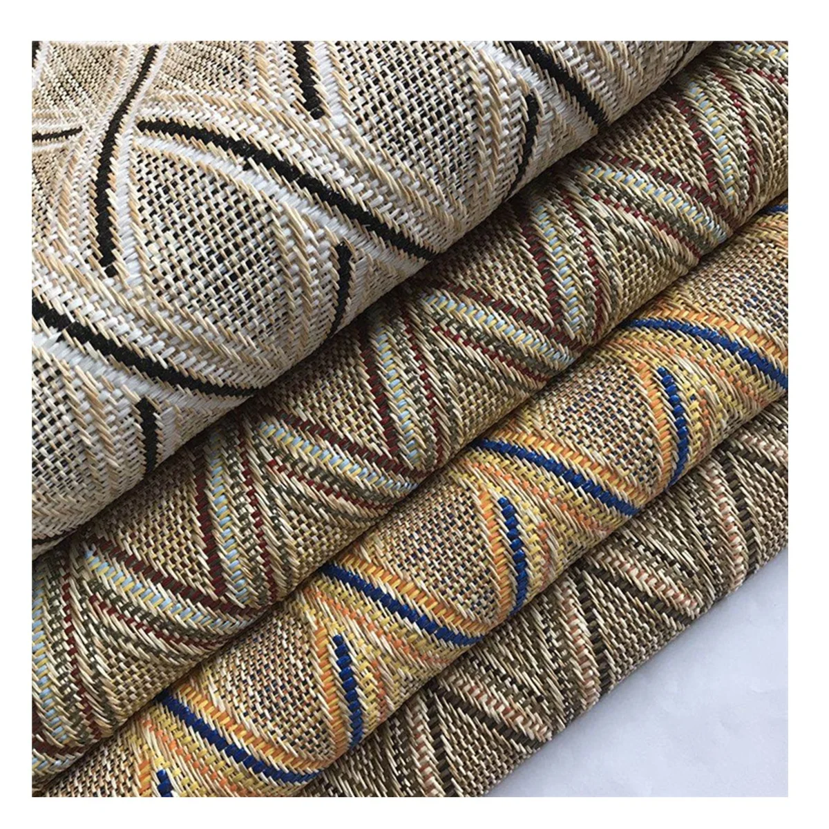 Best Sell PP Straw Woven Fabric For Shoes Handbag Decoration