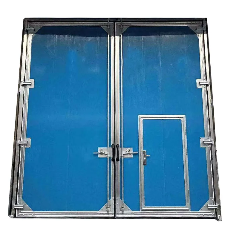 Heavy Duty Automatic Industrial Traffic Swing Double Door