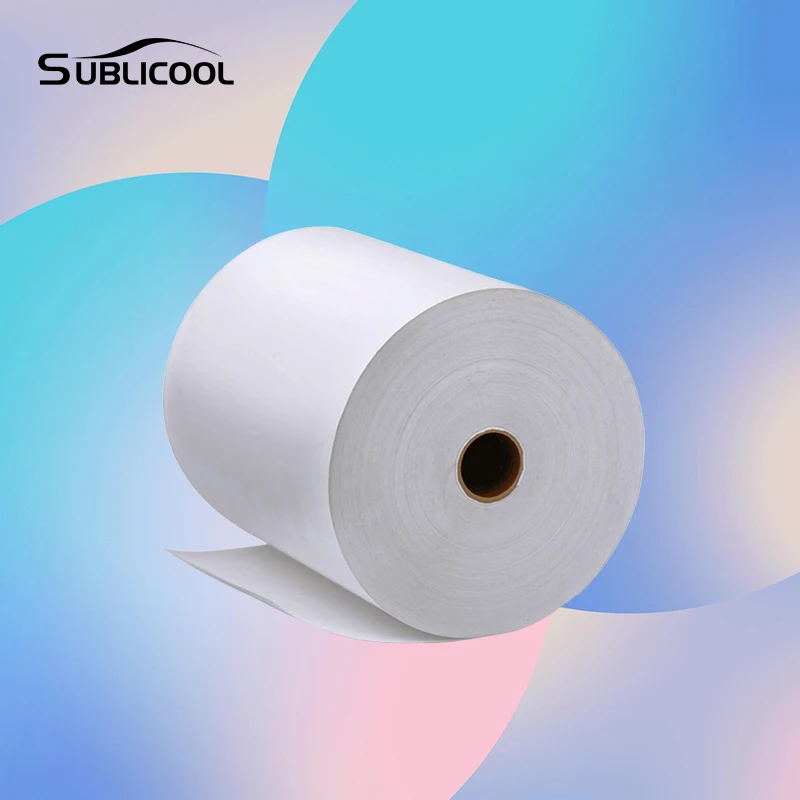 SUBLICOOL Competitive Price Sale Tshirt Thermal Transfer Paper Sublimation Paper30 50grams for Big Roll Heat Press