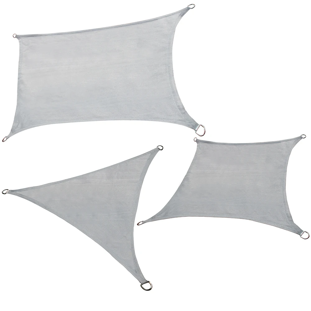 Hdpe retractable waterproof textil sun shade sail outdoor pole fabric canopy Cloth Sails& nets
