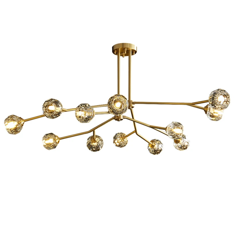 Luxury and simplicity copper pendant lights for home pendant lamps with G9