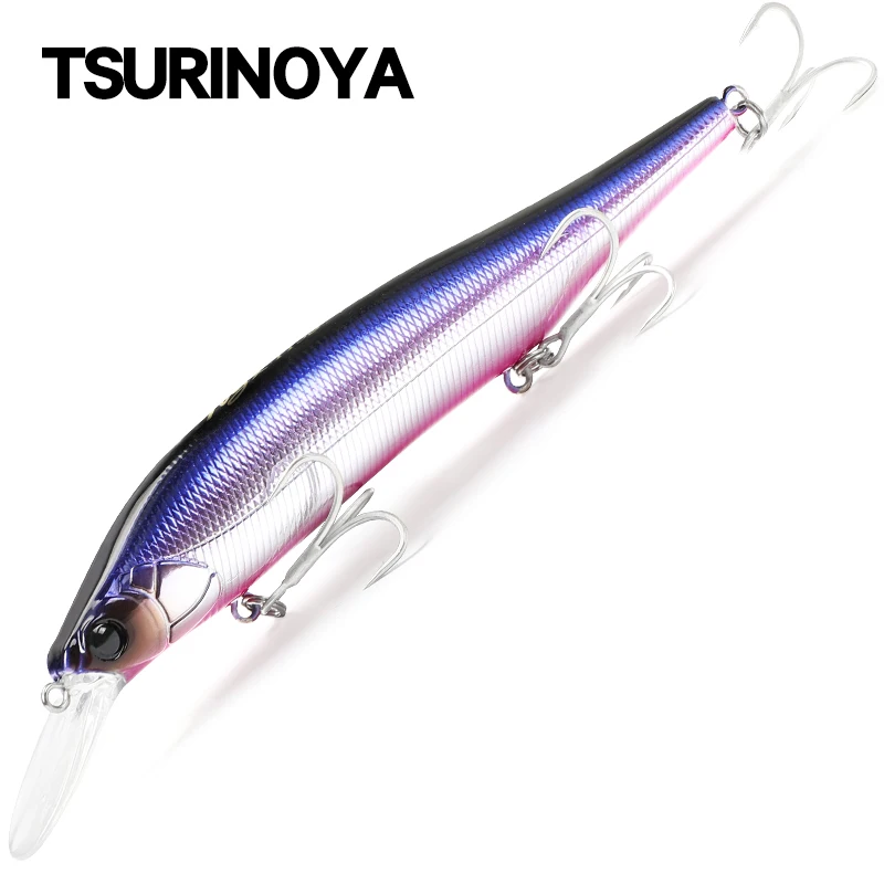 TSURINOYA 115S NYX SinKing Minnow Jerkbait 18.5g 115mm Saltwater Tungsten Weight System Artificial Professional Fishing Lure