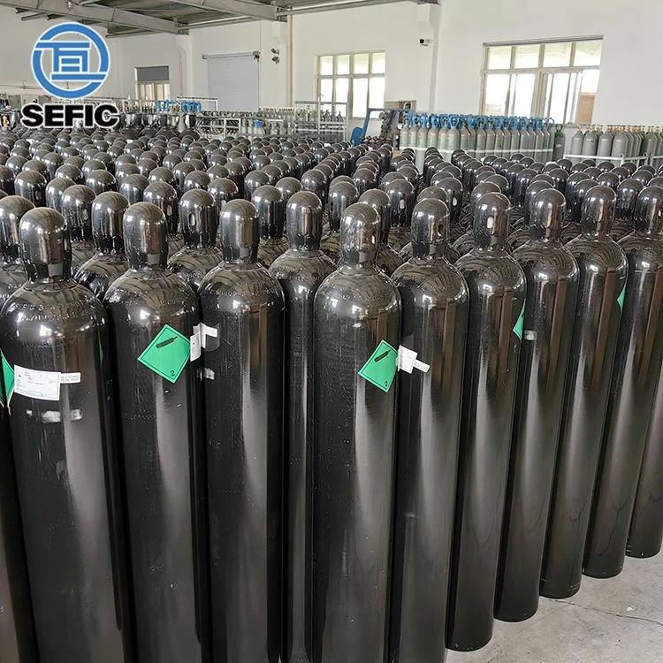 Стандарт Iso 45l 47l 50l 52l 60l Dnv кислородный азот аргон Co2 200 бар газовый баллон для судовой компании