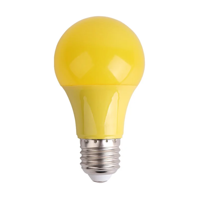 Changeable Warm Led Bulb Lights Cold White 5W RGB Lamp for Residential