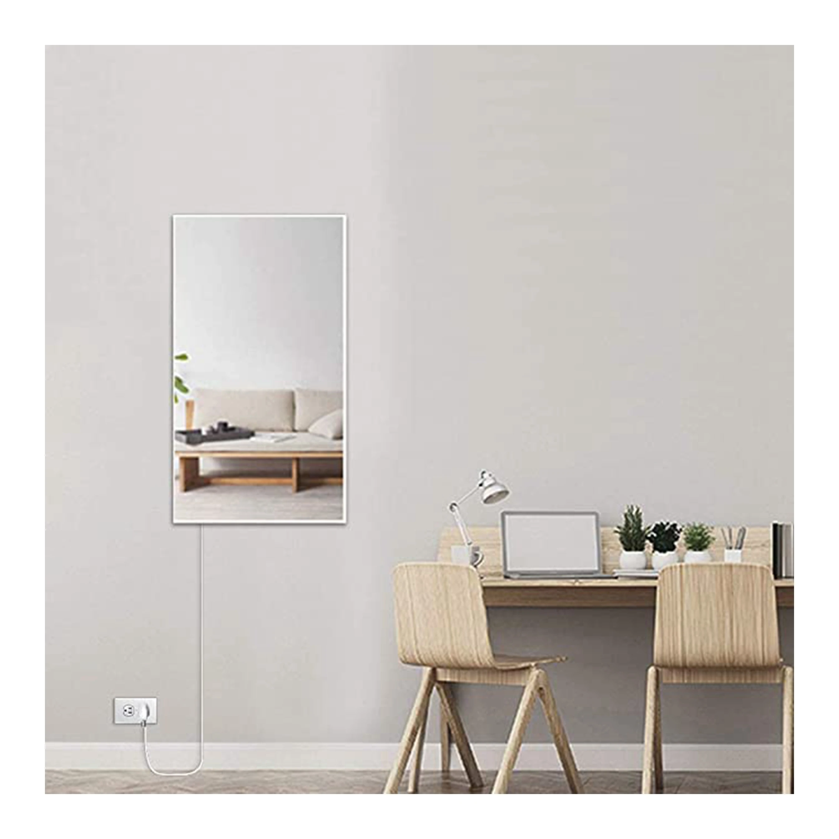 WeEnjoy Wholesale cheap wall mounted custom waterproof picture with tuya app 360W 60*60cm carbon crystal heating panel