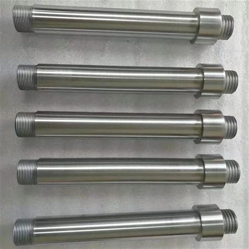 Top Grade DN60 MO Melting Electrode Rod Pure Smooth Moly Melting Electrode Rod For Petrochemical