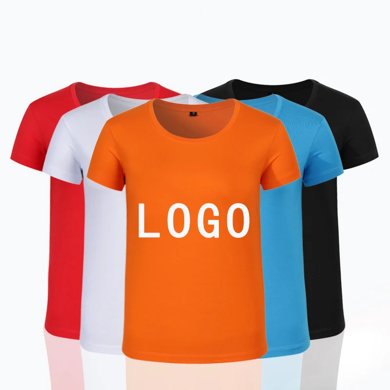 Wholesale Custom High Quality logo 100% Cotton Mens Crew Neck T-shirt Plain Blank Printing Manufacturer