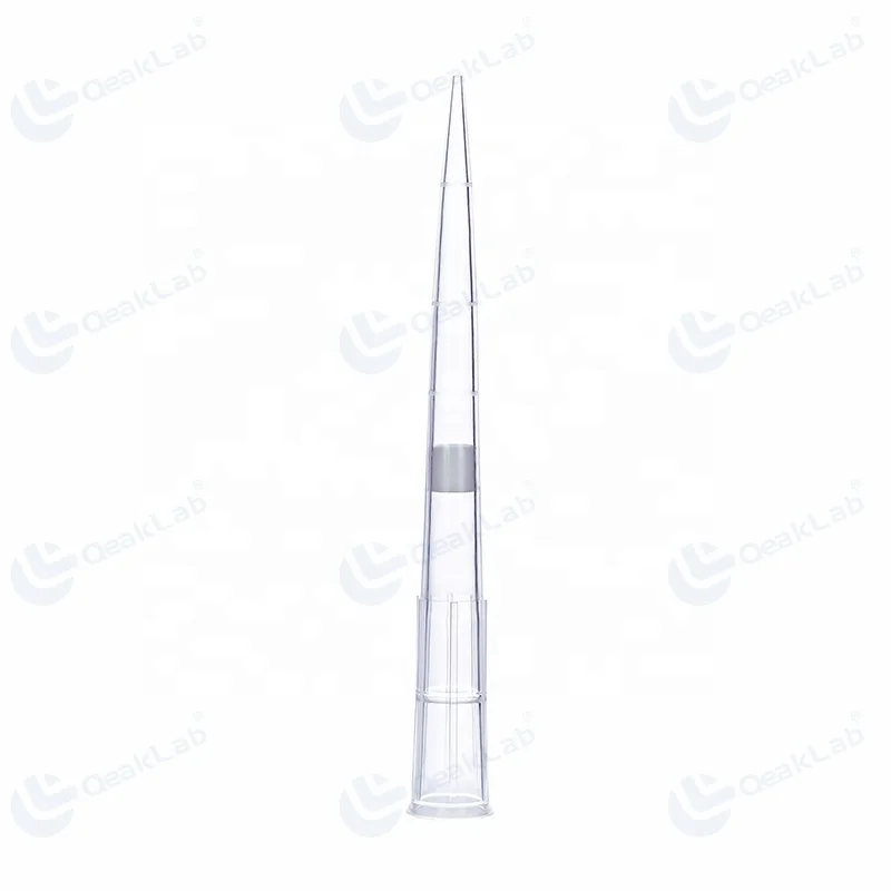 hot sale Transparent 10ul Pipette Tip With Filter  polypropylene PP Material