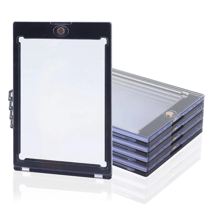 Sports Baseball Toploaders 35 Pt Hard Cards Sleeves Case 5 Ct Magnetic Card Holders For Trading Cards