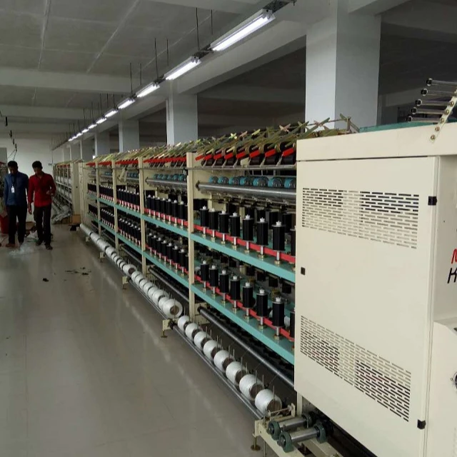 
KC160-B Rubber /Elastic /Latex Yarn Covering Machine (menegatto /omm type) 