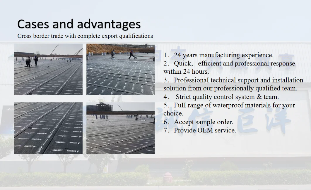 Polypropylene Nonwoven Geotextile construction Material Water Repellent woven Geotextile Other Waterproofing Materials