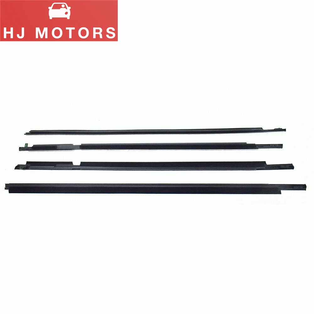 Car Window Weatherstrip  2003-2009 Window Strip Molding Trim Weatherstrip 75711-60061 75712-60061 Auto Window Trim