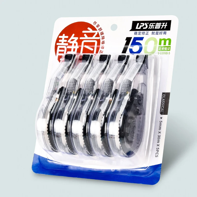 Student Stationery Whiteout Tape Custom Printing Correct Supplies 150m Correction Tape Set