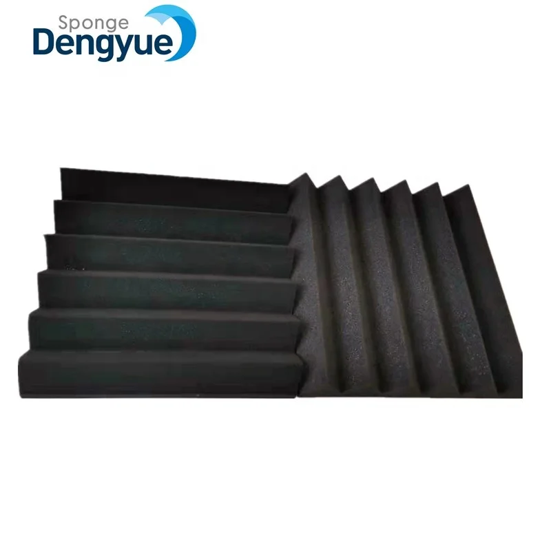 Wedge Shape Acoustic Foam   Piano room  acoustic soundproof sponge