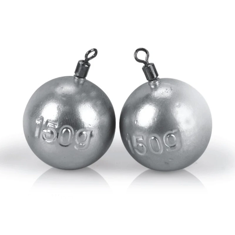 Fishing tackle  supplier ball shaped lead weight  fishing lead sinkerd