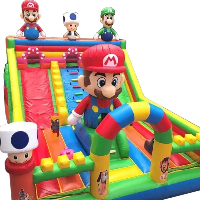 Customized Commercial Grade PVC Oxford Vinyl Designer Anime Game Characters Theme Inflatable Bouncer Bounce House Castle