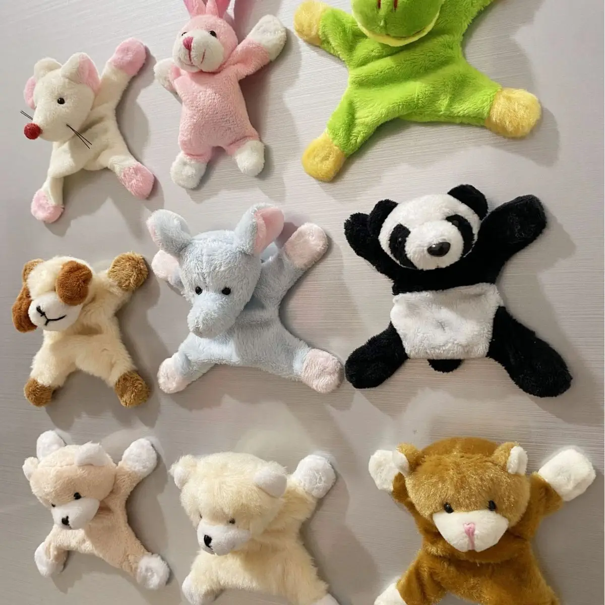 Hannuo Hot Selling Mini Stuffed Toys Animal Fridge Magnets Cute Plush Fridge Magnet for Promotional