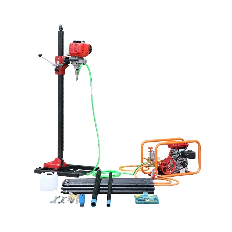supply backpack core exploration drilling rig handle easy operated sampling drill machine for sale