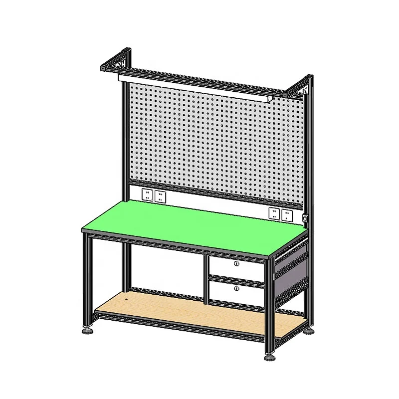 Фабричный стальной/алюминиевый электронный верстак, деревянный верстак для деревообработки