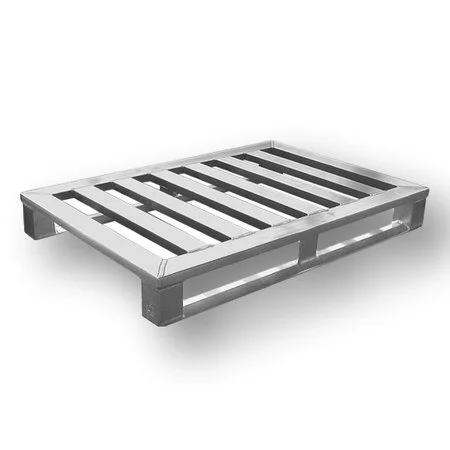 Warehouse Q235 Steel Pallet Standard Size Metal Galvanized Factory Heavy Duty Steel Pallets For Sale