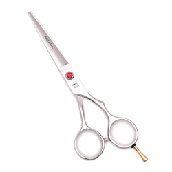 Professional Barber Scissors 5.5' JP Stainless Steel Cutting Scissors Hair Thinning Shears Hairdressing Scissors Silver A1013