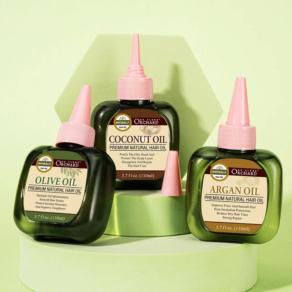 Best Selling Product Smooth Hair Scales Coconut Hair Oil for Hair Growth