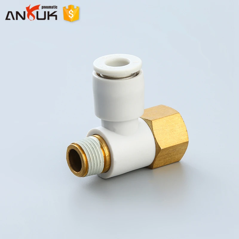 ANRUK SMC S-KQ2VF connector plastic connector T-type connector male and female external and internal threads