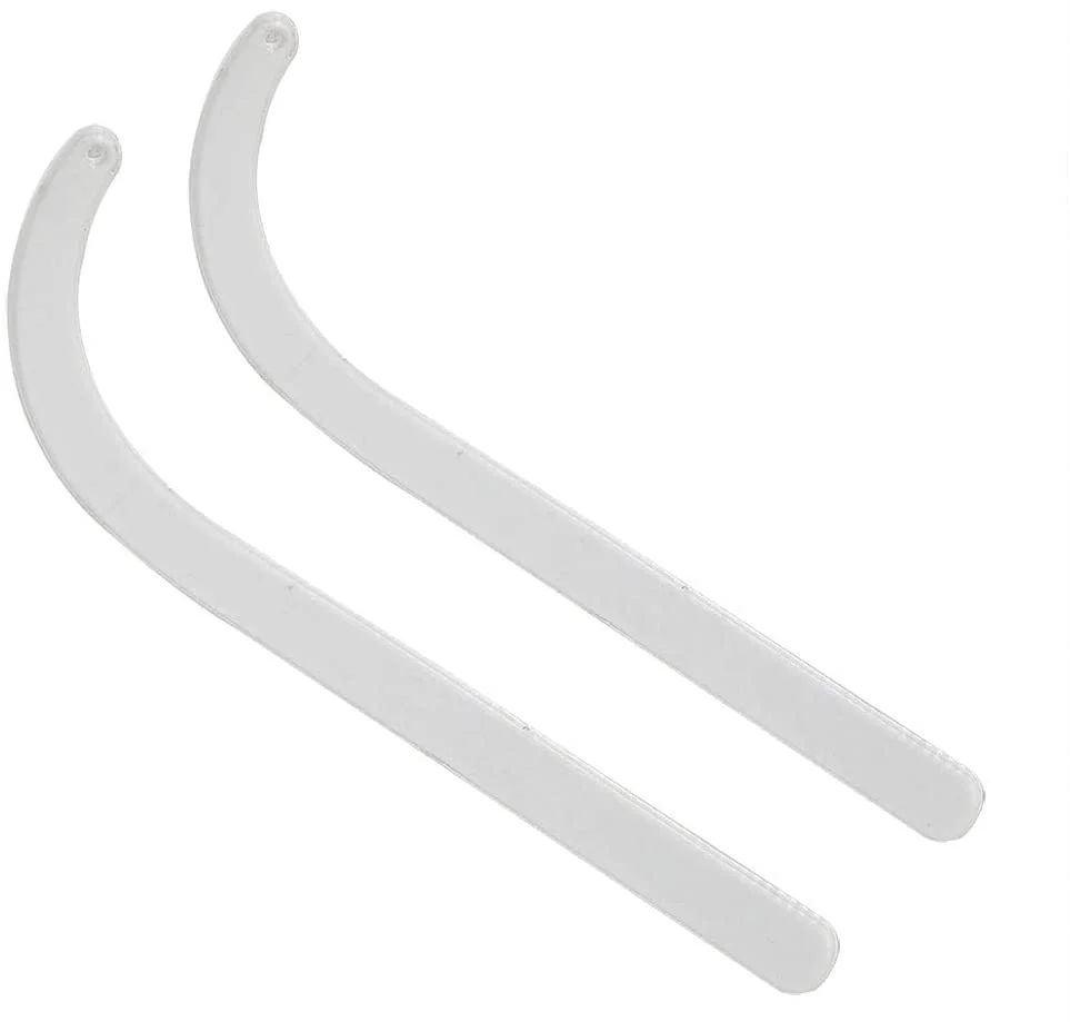 Acrylic earrings try-on stick free try-on transparent earrings display props trial tool try-on strip