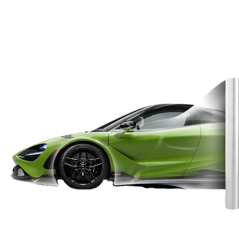 Противоцарапающая нано Автомобильная ТПУ рулон прозрачная глянцевая белая Водонепроницаемая Защитная пленка для автомобиля PPF белого