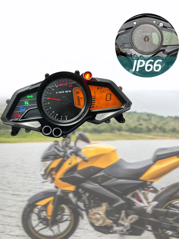 Quality Assured Products motorcycle speedometer replacement assembly fit for Pulsar 200ns