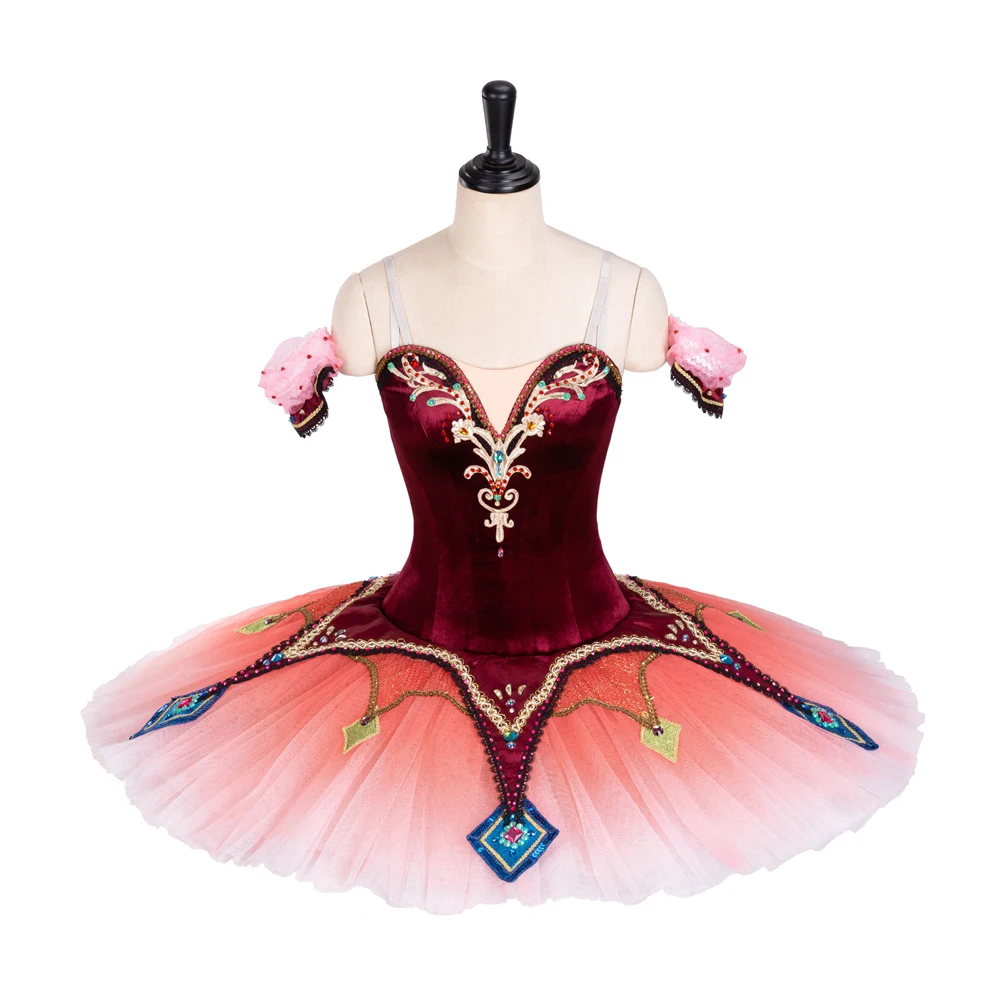 Girls ballet tutu  adult customized classical  fairy dance dress  women competition 12 layers Ballet  tutu professional