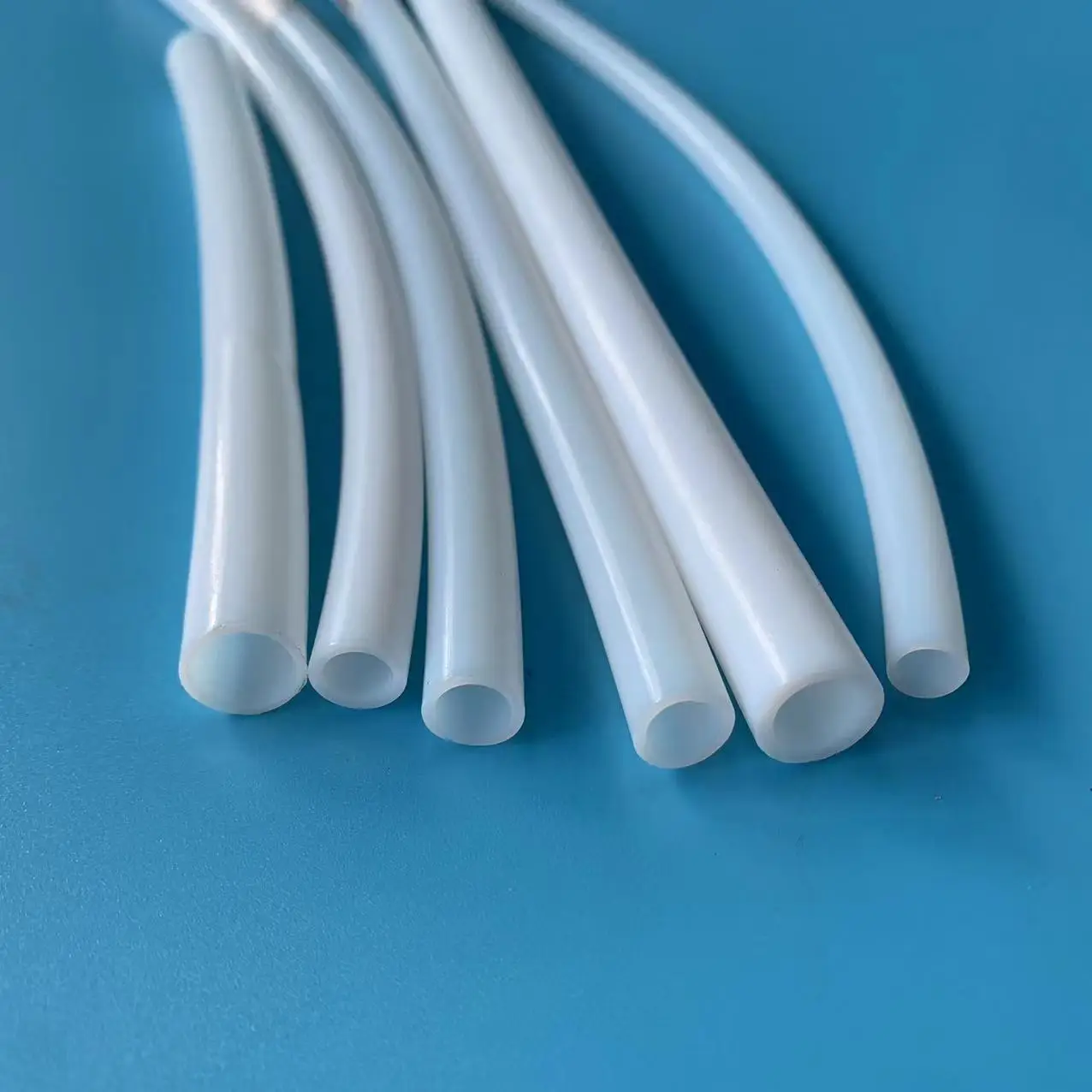 Dankai High Pressure PTFE Hose White PTFE Pipe Custom Plastic Tube High Temperature Resistance Fluoropolymers Tubing