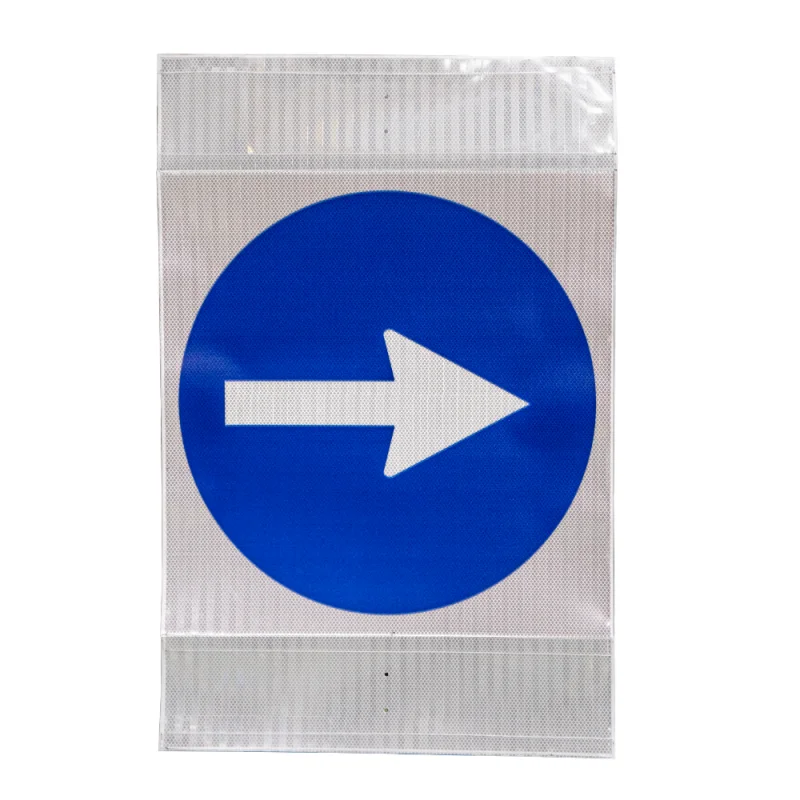 Reflective Spain PVC Prismatic Reflective Rolling Stop Provisional Road Traffic Control Roll Up Tripod Signage Signs