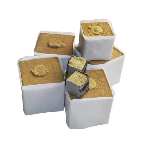 Top Quality Tube Hydroponic Growing Sponge Rock Wool Grow Cubes For Sale