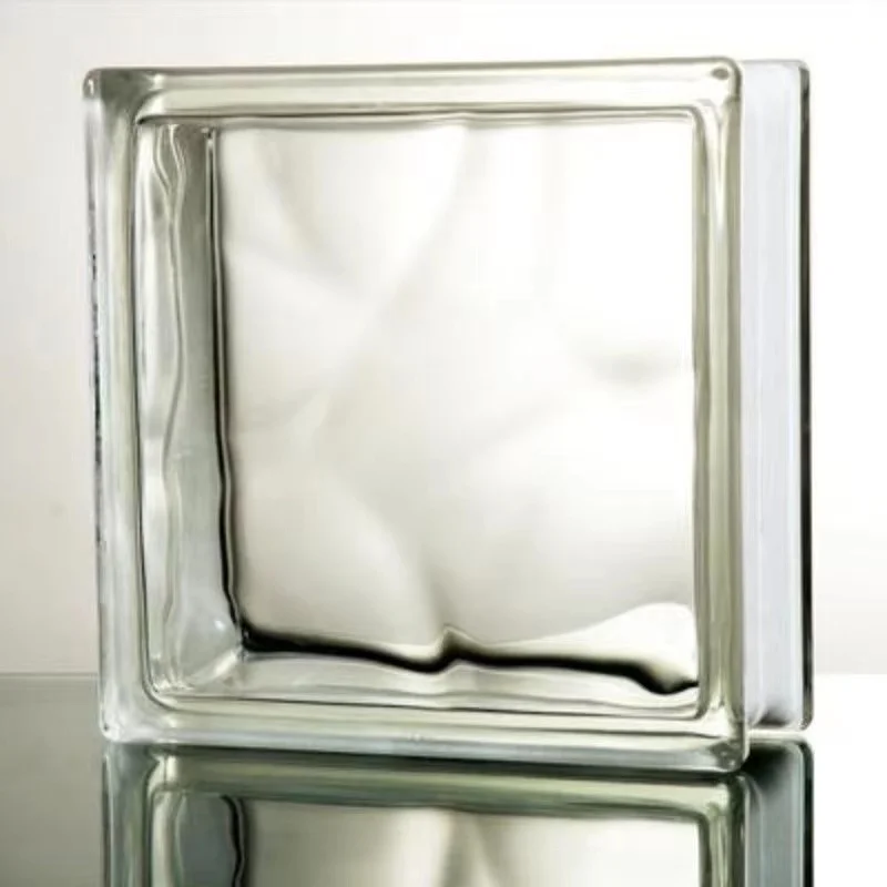 hot sale customized decorative glass crystal glass block glass brick for window wall