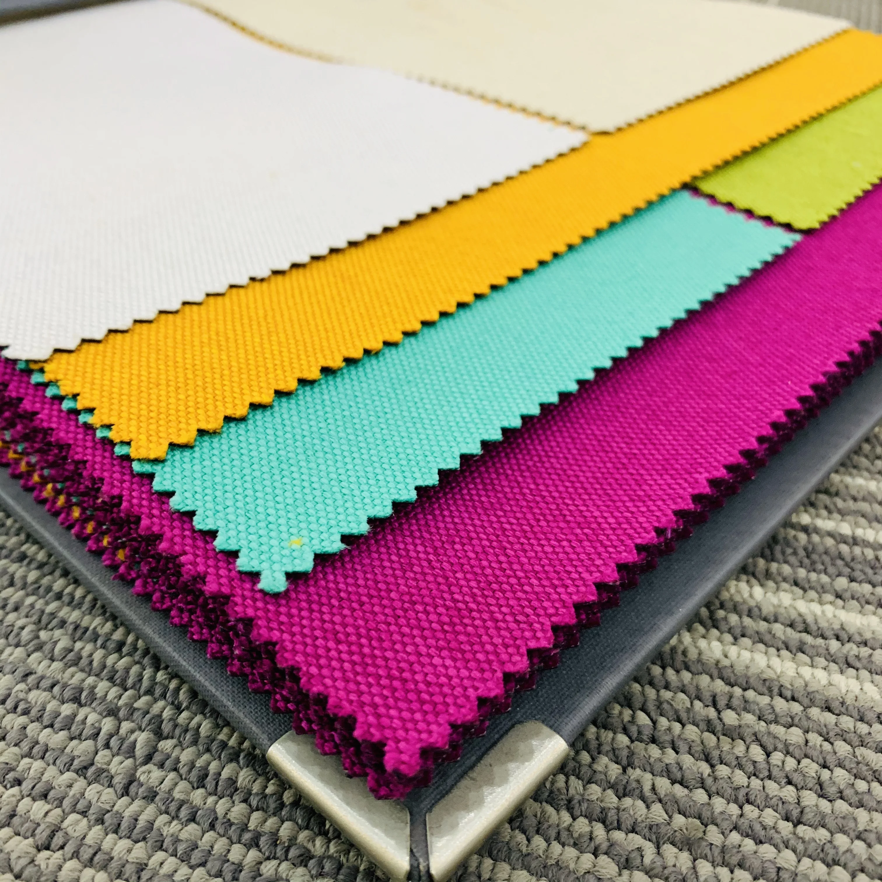 
Fabric sample book 