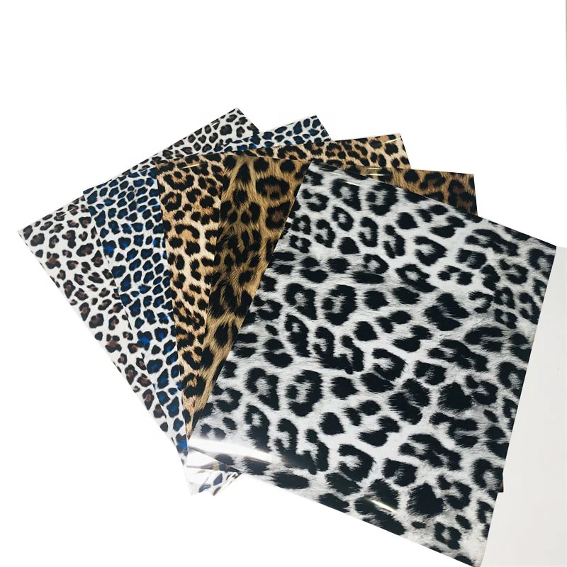 
Leopard Print PU Heat Transfer Vinyl 12