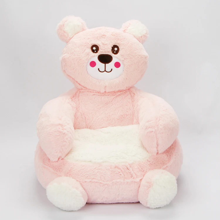 
2020 NEW Cute Plush Stuffed Cartoon animal shaped bunny kids bean bag chair 