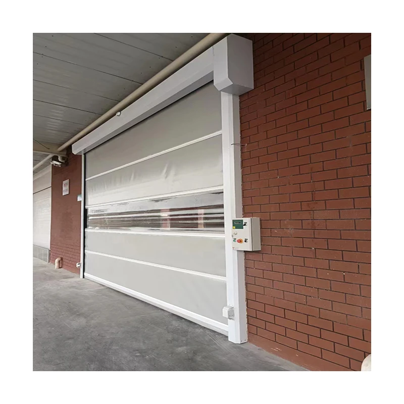 High Quality Customized Pvc High Speed Door Waterproof Plastic Industrial PVC Curtain Door Front for Metal Plastic Doors Polymer