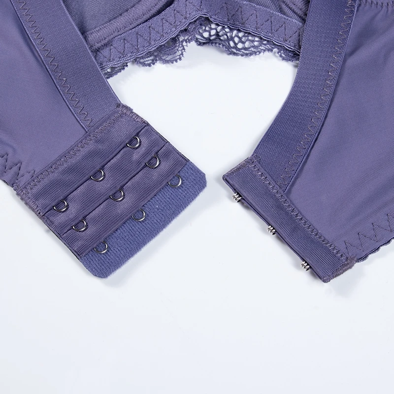 brassiere ladies brief sets panty big boobs lace large bosom dress thin women bra and panty push up plus size big size bra