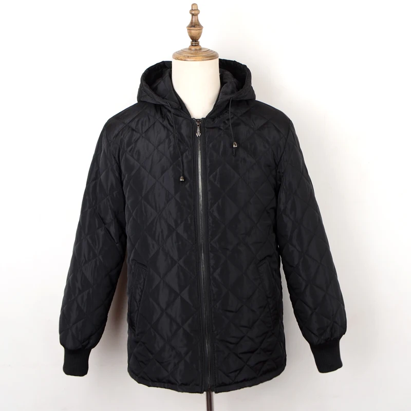 Fashion 2021 NEW Fur coat man fur coats for men  Sheepskin coat Medium and long  black Hooded clothes