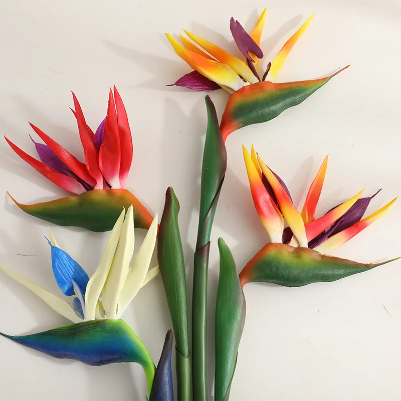 SN-L1055  82CM Large Strelitzia Reginae Skybird Paradiesvogel  Bird Of Paradise Artificial Flower