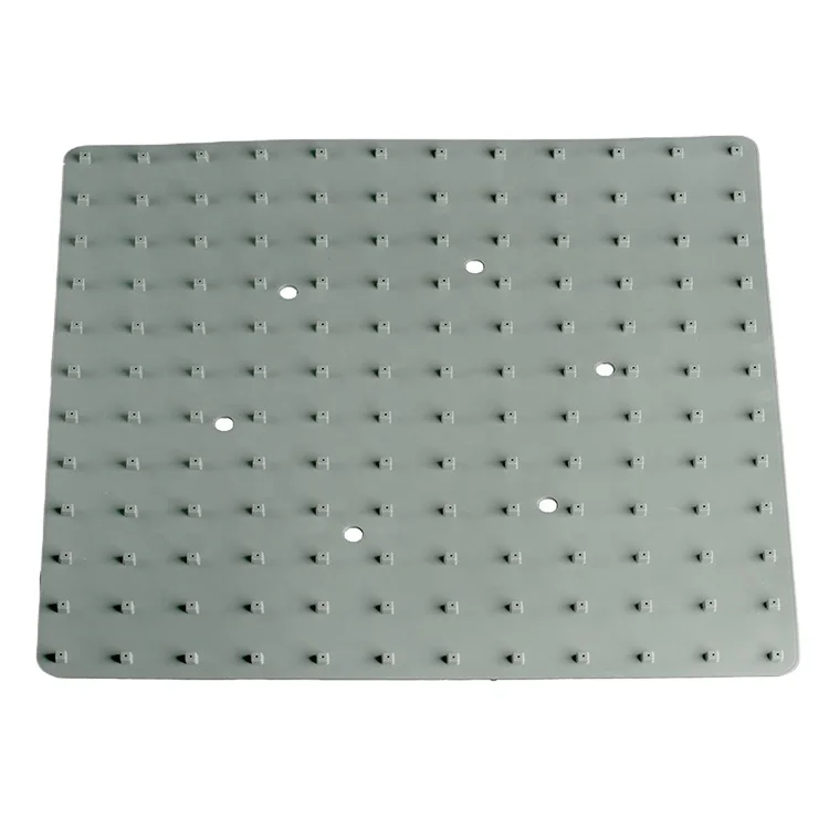 Chrome Round Bathroom Overhead Rainfall Shower Head Crystal Mini Silicone Nozzles