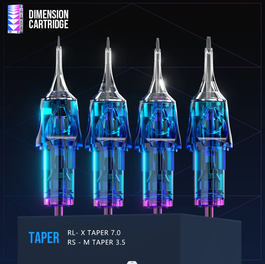 Disposable Sterilized Professional Tattoo Needle Cartridges Permanent Makeup Eyebrow Tattoo Cartridge Needle