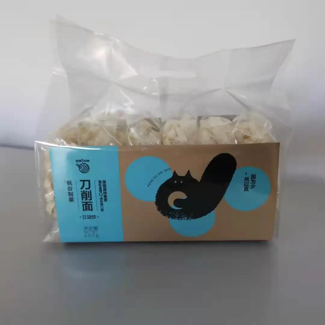 
Ням ням Китайский Халяль мгновенный нож бритая лапша 