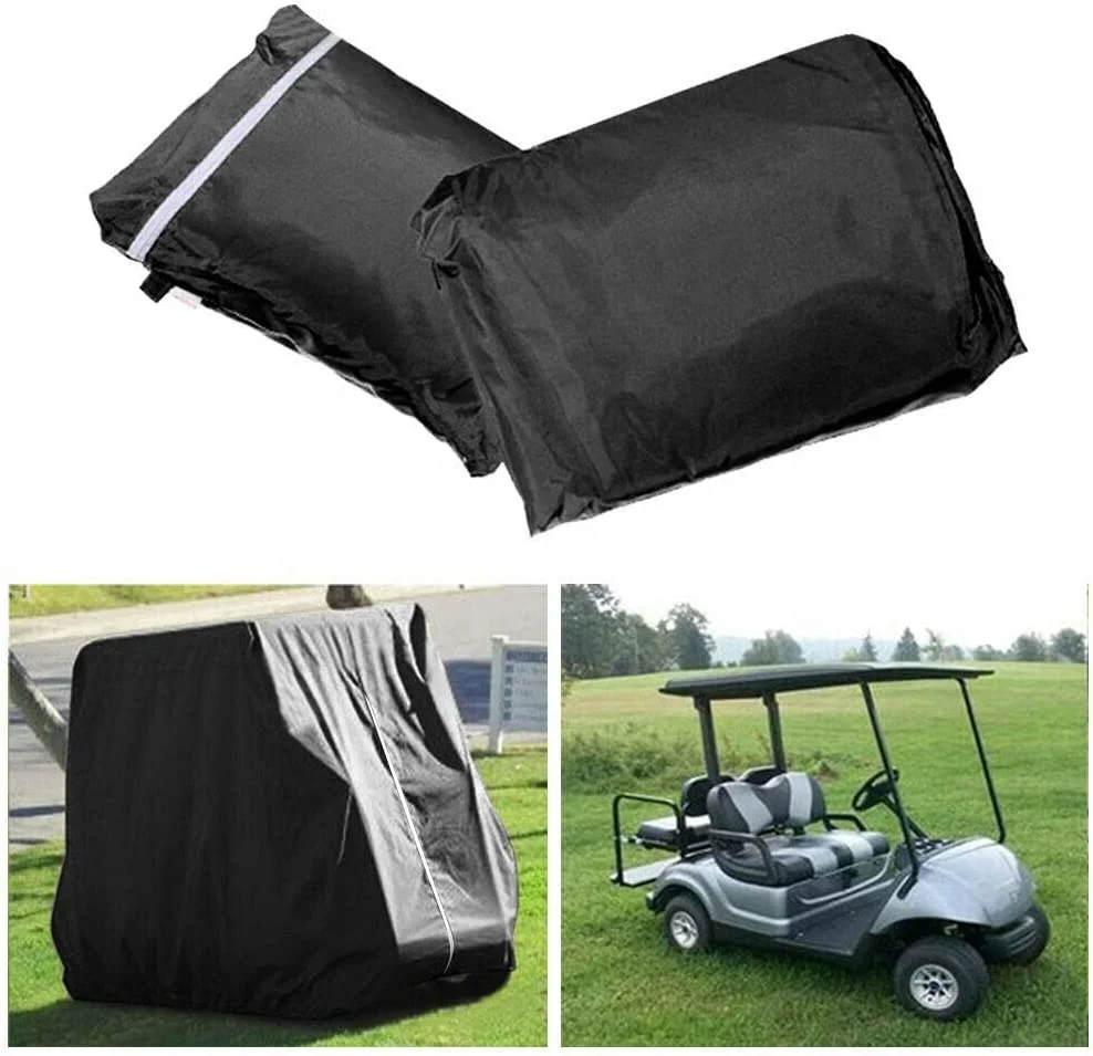Outdoor Waterproof Oxford 4 Passenger Golf Cart Cover