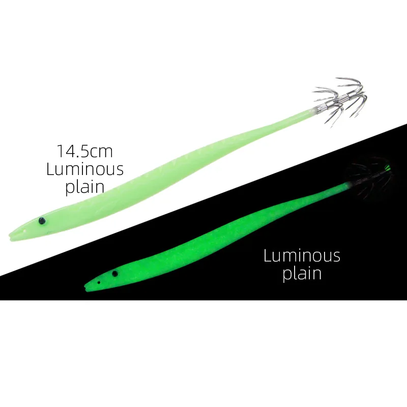 South Korea Hot Sale ABS Artificial Wood Shrimp Mantis Bait Plastic Ribbed Fish EGI Squid Hook Fixture for Catfish Fishing Lakes