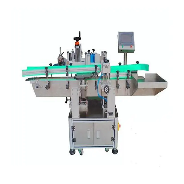 YT-21200 Automatic Round Bottle self adhesive Labeling Machine taper bottle labeling machine label applicator