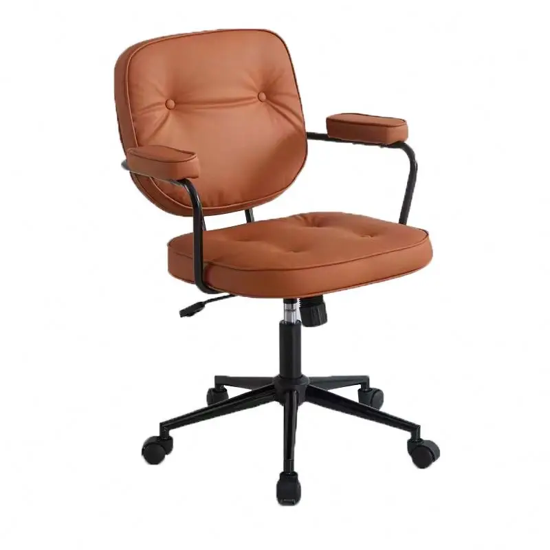 Good Quality Adjustable Height Movable And Leaning Office Chair Bank Chair Comfortable Armchair