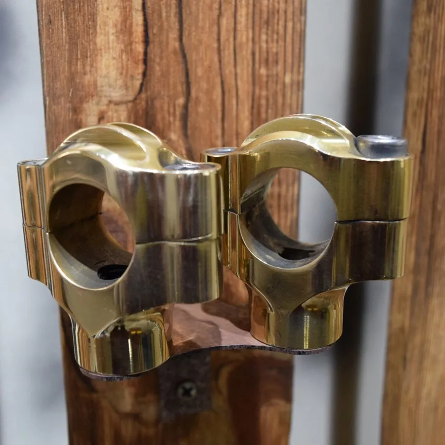 Motorcycle Parts  Brass Handlebar Risers clamps for Harley aftermarket